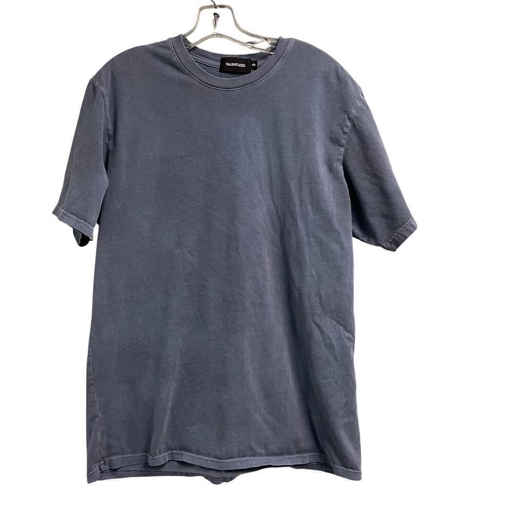 Talentless Womens Size XL Long Tee Premium Cotton Shirt Classic Casual